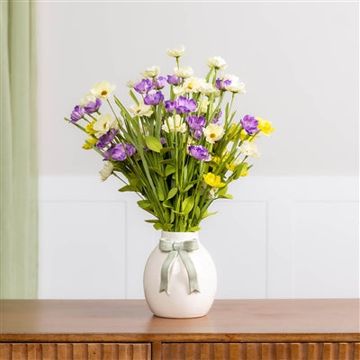 Vase w/Bow