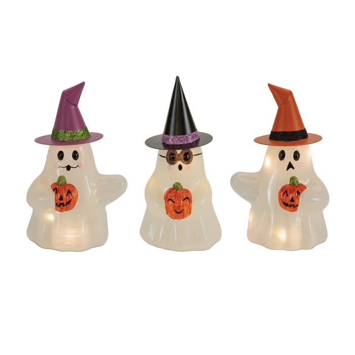 LED Ghost w/Hat