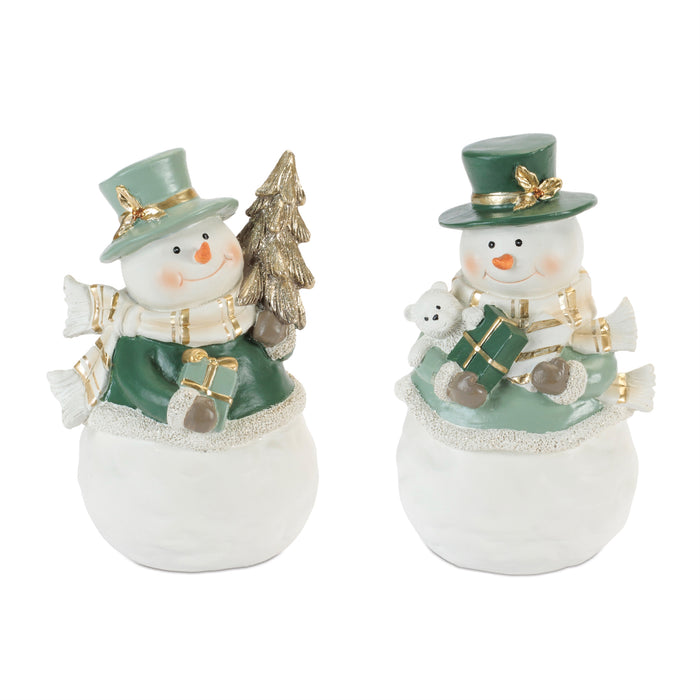 Snowman w/Packages