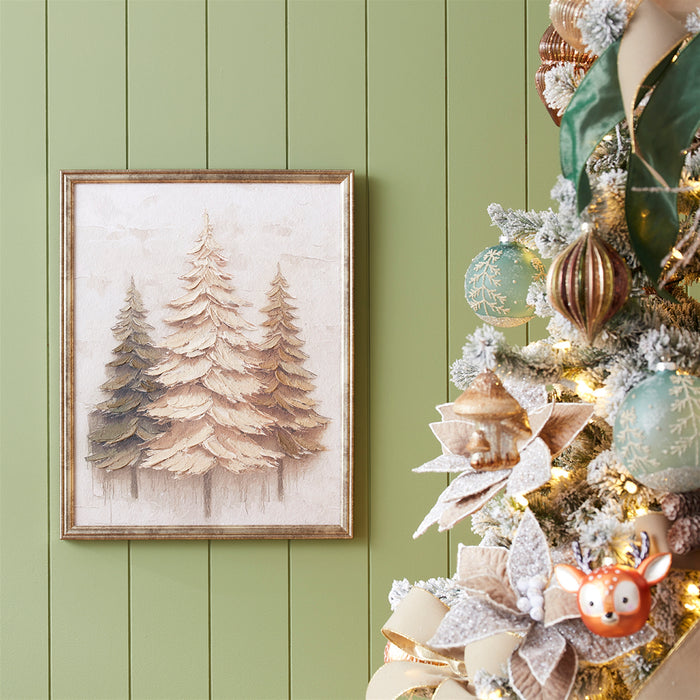 Triple Texture Tree Print