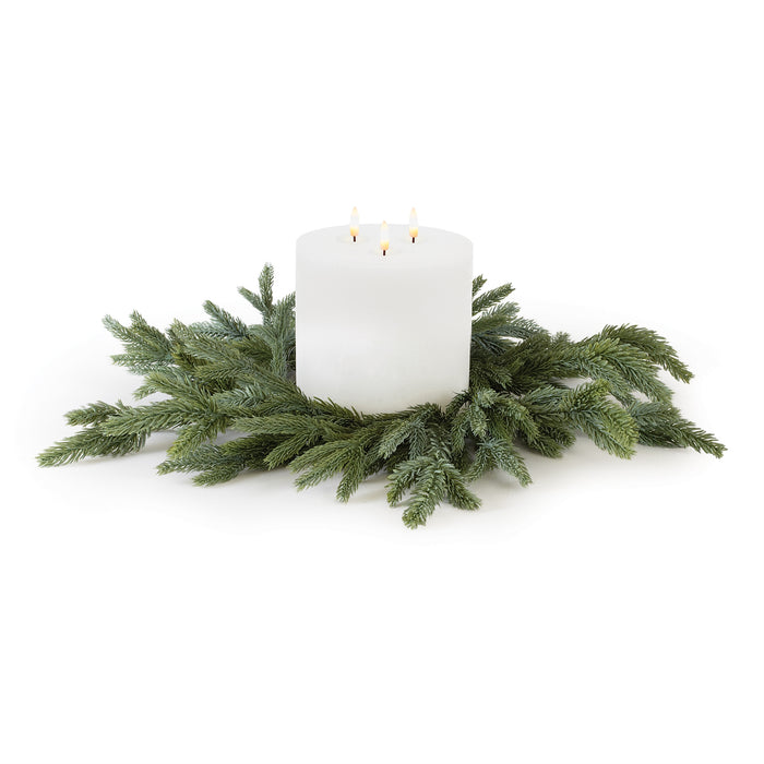 Spruce Candle Ring - 17"D