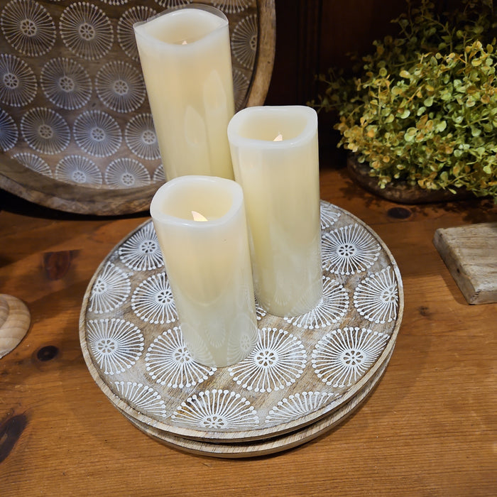 Dandelion Candle Plate