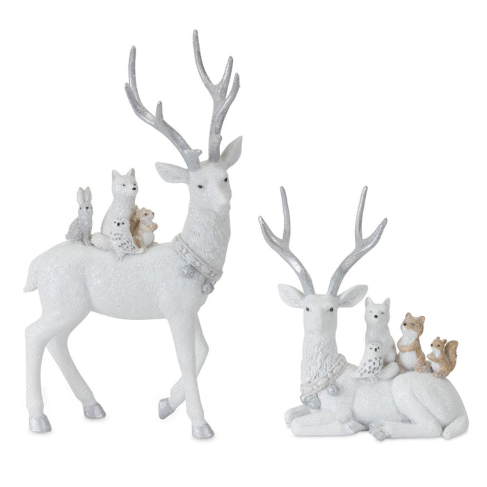 White Deer w/Animals