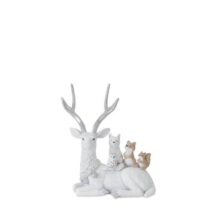 White Deer w/Animals