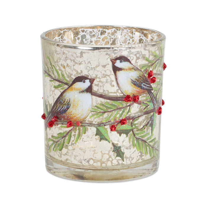 Cardinal/Bird Votive