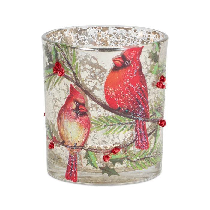 Cardinal/Bird Votive