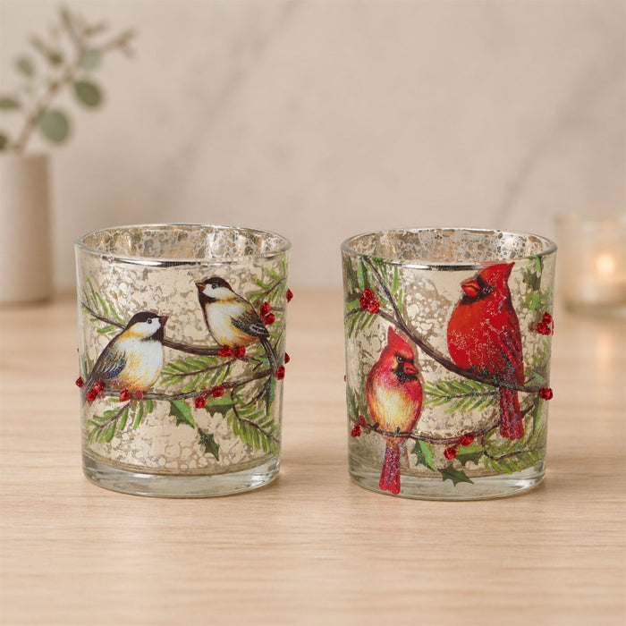 Cardinal/Bird Votive