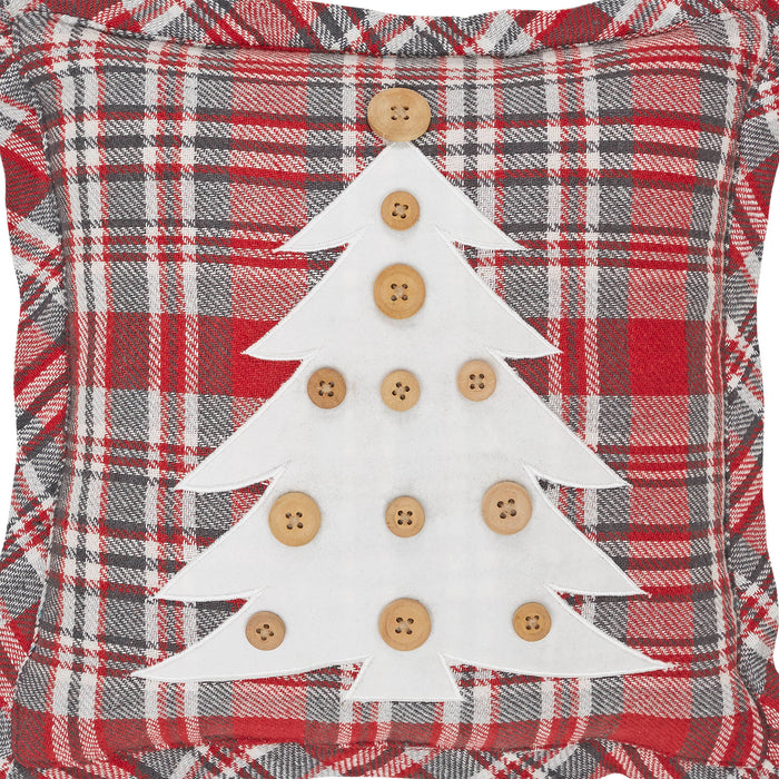 Gregor Plain Button Tree Pillow