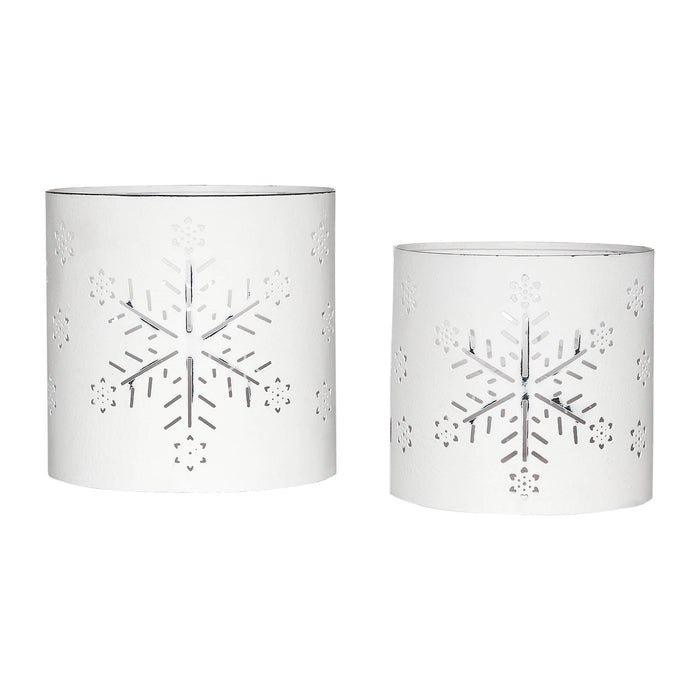 Votive Snowflake Candle Holder