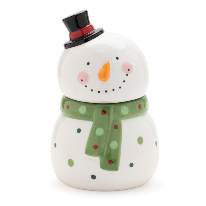 Snowman Jar