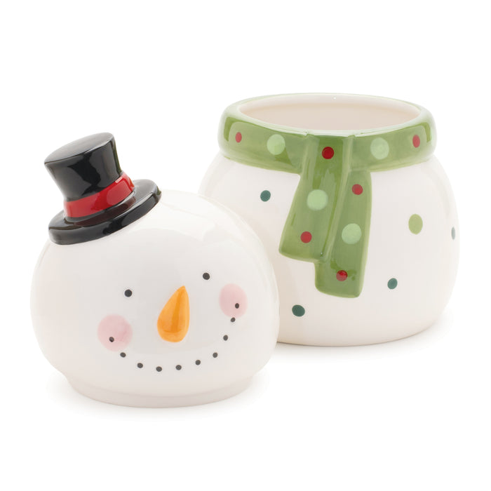 Snowman Jar