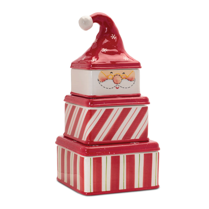 Santa Canister Set