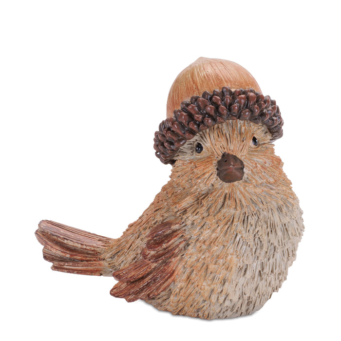 Bird w/Acorn Hat-COMING SOON