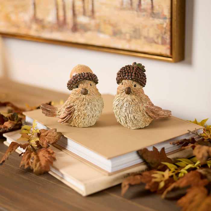 Bird w/Acorn Hat-COMING SOON