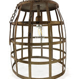 Hanging Vintage Cage Lamp