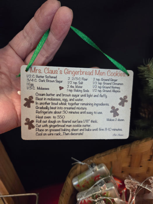 Mrs Claus Cookies Recipe Orn