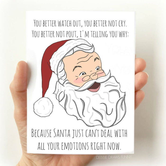 Santa Can't Deal Christmas - Funny