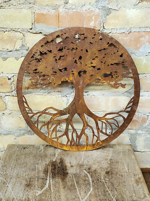 Rusty Tree of Life - Metal Only