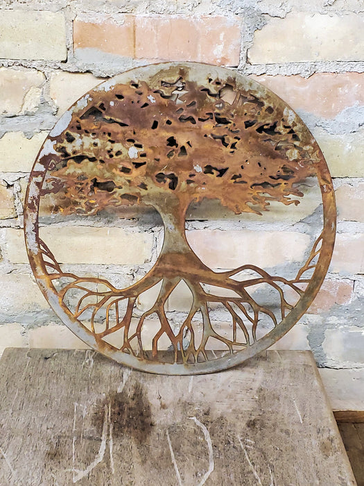 Rusty Tree of Life - Metal Only