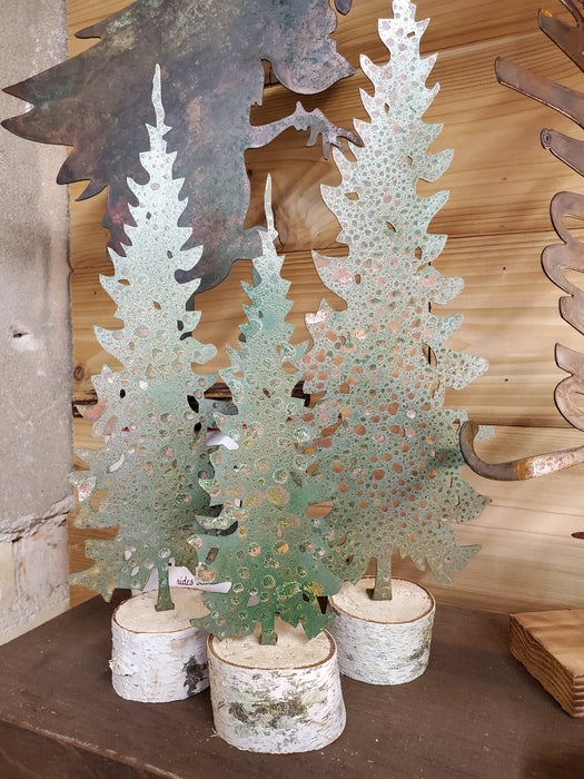 Set/3 Pine Trees