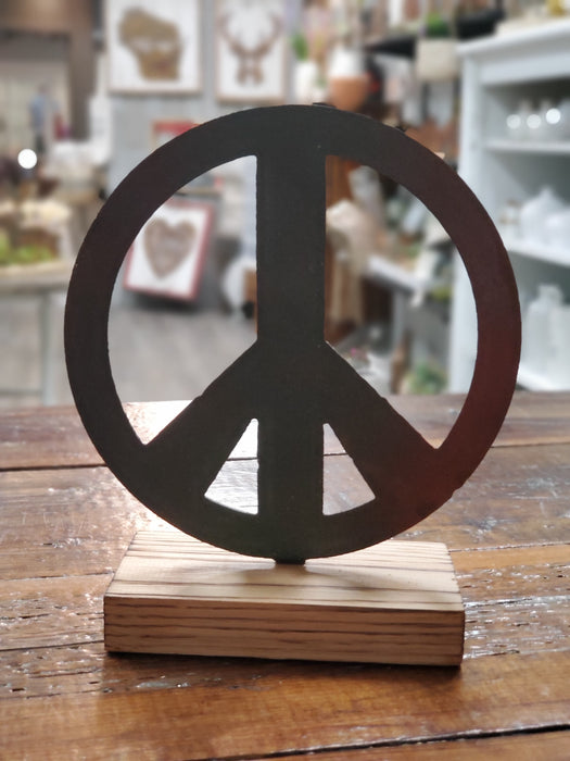 Metal Peace Symbol