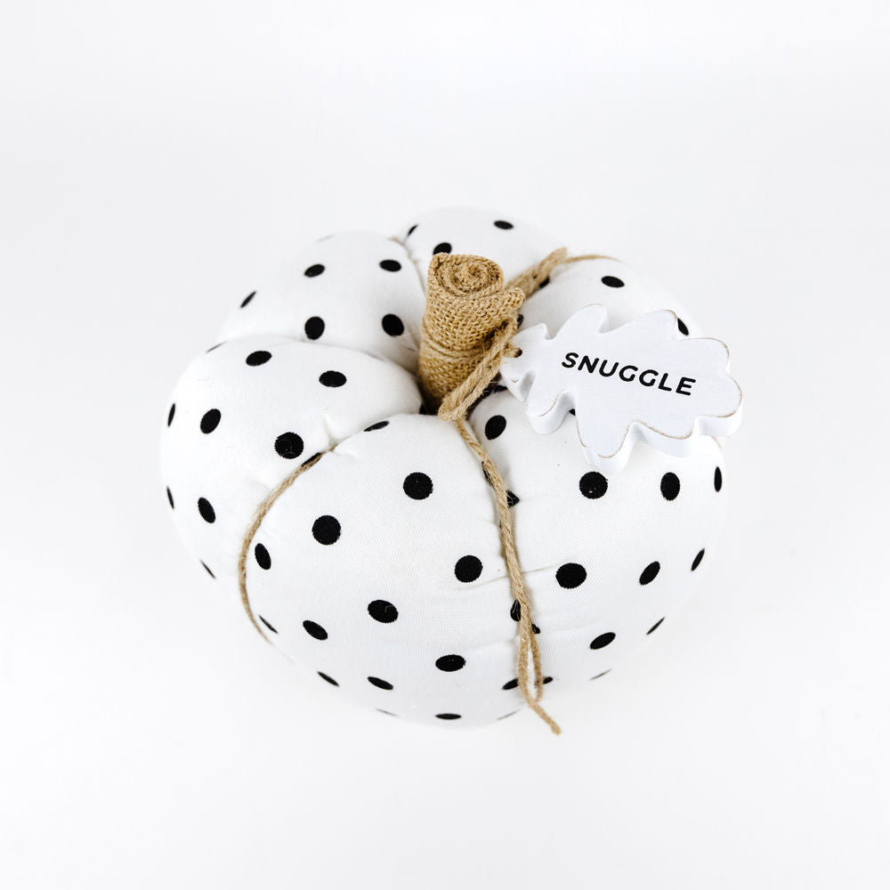 9.5" Puffy Pumpkin (Snuggle)