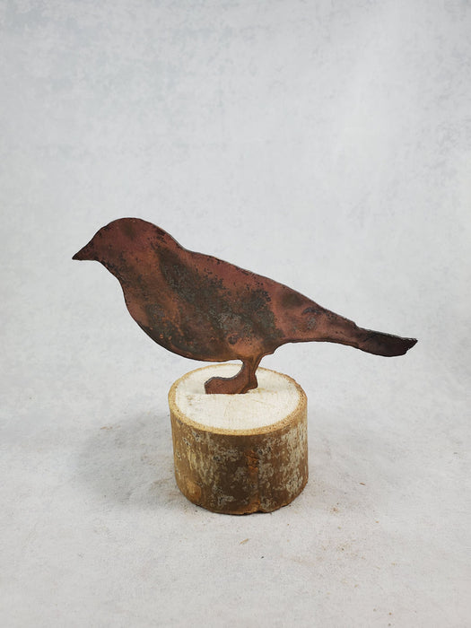 Rusty Finch - Metal Bird