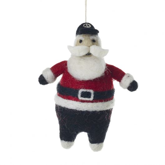 Hip Santa Ornament New Yorker