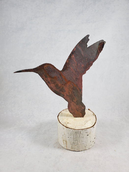 Hummingbird - Rusty Metal Bird