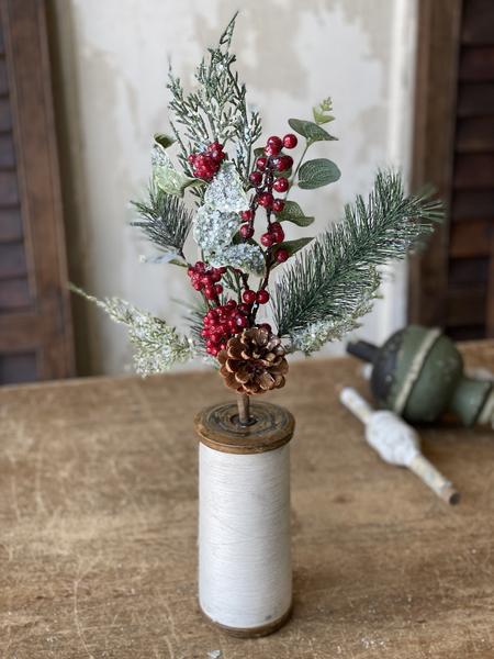 Icehurst Berry & Pine Pick - 18"