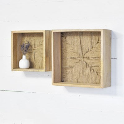 Wood Wall Shelf  2 Sizes